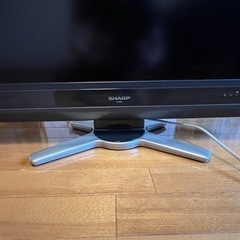 シャープ32型テレビの画像