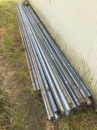 中古単管パイプと直交クランプ格安で!!