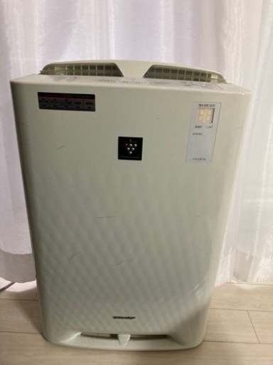 空気清浄機 シャープ  加湿