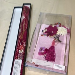 振袖 帯締め 髪飾り 