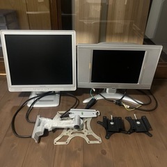 モニター　2台まとめて