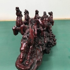 九頭馬　置物　開運　風水　馬九行久（うまくいく）の画像
