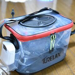 TURELAX活かしバッカン透明30㎝　中古品