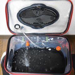 TURELAX活かしバッカン透明30㎝　中古品の画像