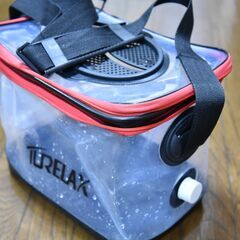 TURELAX活かしバッカン透明30㎝　中古品の画像