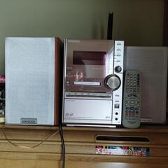 KENWOOD CD MD カセット コンポ 家電の中古が安い！激安で譲り