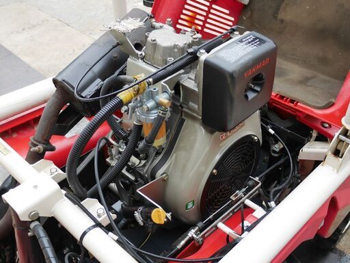 【中古販売】ヤンマー アクリカ A-10V 10馬力 4WD パワステ 乗用 耕うん機 管理機