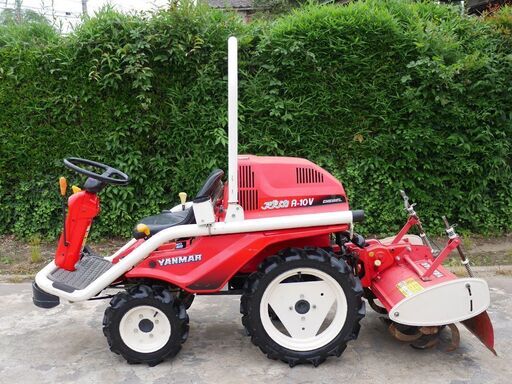 【中古販売】ヤンマー アクリカ A-10V 10馬力 4WD パワステ 乗用 耕うん機 管理機