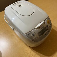 タイガー　炊飯器　炊き立ての画像