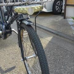 【試乗予約済】電動アシスト自転車　パナソニック　ララファイブミニ　20インチ 黒　バッテリー8.0ah 充電器付の画像