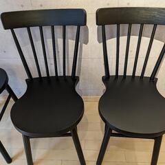 IKEA　ダイニングチェア　ノッラリード　4脚セットの画像