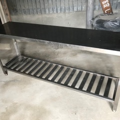 ☆ステンレス作業台　幅180cm