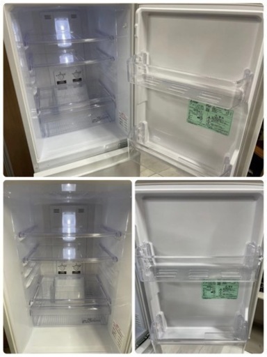 【中古】MITSUBISHI 冷蔵庫 MR-P15EA-KW 一人暮らし 2017年製 153L ホワイト??