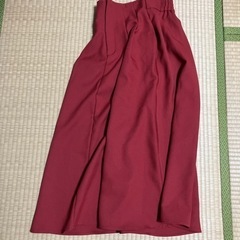GU ハイウエスト　フレアミディアムスカート