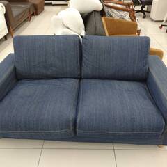 無印良品/2Pソファ/デニム生地】