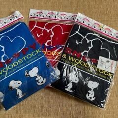 スヌーピー　子供用エプロン３種（最終値下げ）