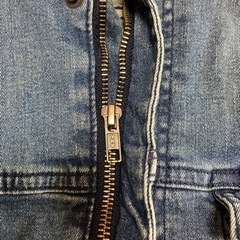 つなぎデニム作業服　メンズの画像