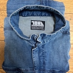 つなぎデニム作業服　メンズ