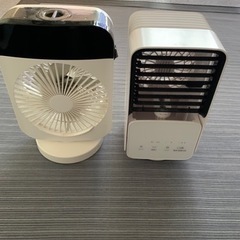 【ジャンク】卓上除湿機点  卓上冷風機2点の画像