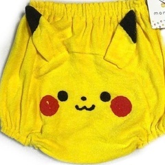 ピカチュウ　かぼちゃパンツ　80-90の画像