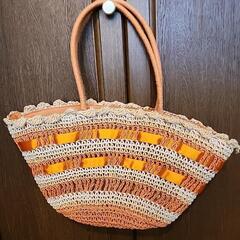 夏用カゴバッグ👜の画像