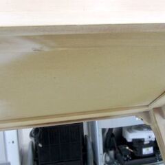 イーセンアーレン ナイトテーブル ETHAN ALLEN サイドテーブル ホワイト系ペイント 札幌市北区屯田の画像