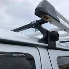 ハイエース　ルーフキャリア　THULE スールー