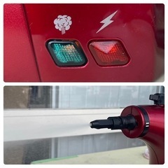 【美品‼️】カラークリエーション 高圧蒸気スチームクリーナー スチームサンダー ハンディの画像