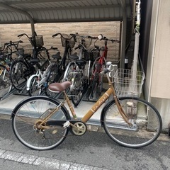 りん【大阪市・手渡し希望】自転車 ギア付き りん様専用【大阪市・手渡し希望】自転車 ギア付きの通販 by