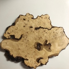 ③ ブナ　瘤杢　盆栽台　花台　インテリアの画像