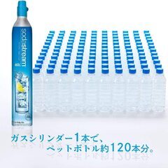 👉 【値下げ】SodaStream Genesis＋空ガスシリンダー2本＋専用ボトル2本付き★すぐ炭酸水作れるの画像