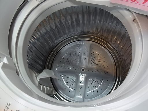 SHARP　シャープ　全自動洗濯機　ES-KS70L-P　7.0kg　送風乾燥タイプ　穴なし洗濯槽　2012年製