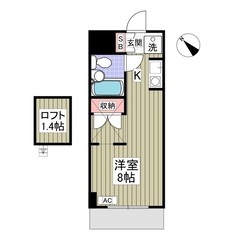 🉐初期費用2万円と前賃料だけ‼️格安1R空きました⭐️最寄下永谷...