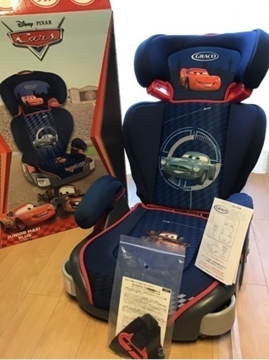 ※売れました※  定番アップリカ★　美品チャイルドシート　ジュニアシート　レーシングカーズ　グレコ(GRACO)　　