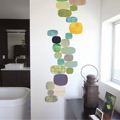 貼ってはがせる ウォールステッカー ヴァーダント インテリアT0414の画像