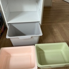 ニトリ おもちゃ収納 2セットの画像