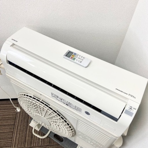 激安‼️主に18畳用 17年製 HITACHIルームエアコンRAS-D56G2 (W)?