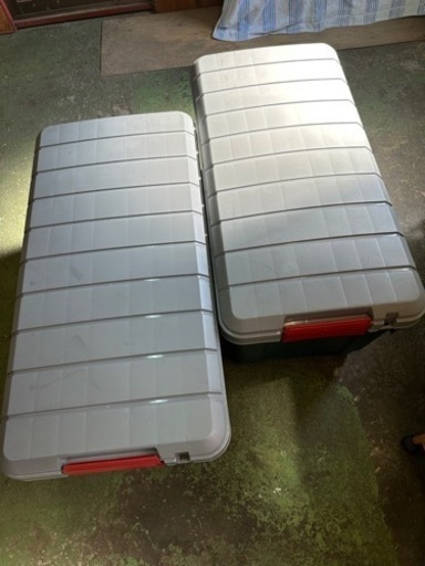 2台セット　RVボックス トランク収納 収納ボックス ツールボックス プラスチック レジャー RVBOX キャスター付 1000 アイリスオーヤマ 車内収納 大型収納 ケース レジャー