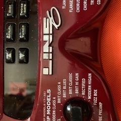 アンプシミュレーター　LINE6 POD 2.0 初期型の画像