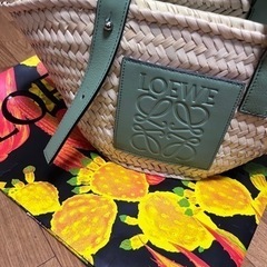 ロエベ　LOEWE バスケットバッグ　2022限定カラー
