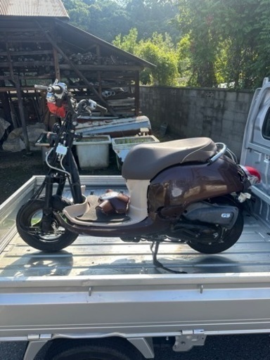 ジョルノ　AF70 事故現状車　部品取り車　レストアベース