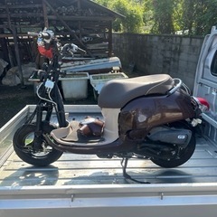 ジョルノ　AF70 事故現状車　部品取り車　レストアベース