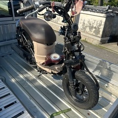 ジョルノ　AF70 事故現状車　部品取り車　レストアベースの画像