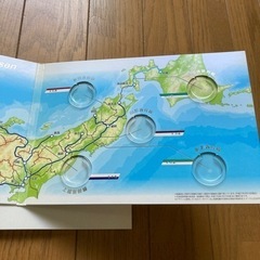 新幹線鉄道開業50周年記念　百円クラッド貨幣セット　ケース付きの画像