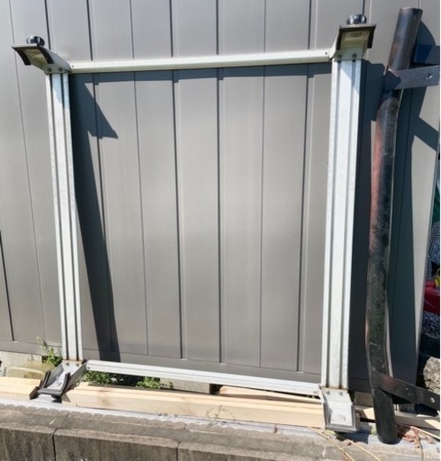 ジムニーのルーフキャリアとフロントバンパー（手作り） 7,600円