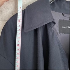 【UNITED ARROWS】トレンチコート　ネイビーの画像
