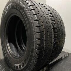 GOODYEAR CARGO PRO 195/80R15 107/105L LT 15インチ 夏タイヤ 2本 22年製 バリ溝 ハイエース キャラバン等　(MTJ302) クレジットカード QRコード決済可能