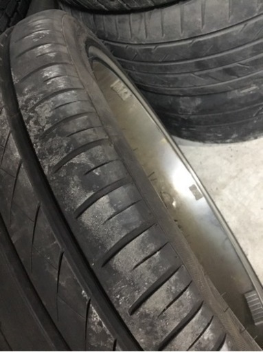 値下げ！社外19インチ メッキアルミホイール 245/35R19 4本セット