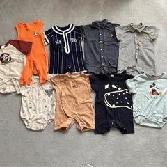 ベビー服9着セット70サイズロンパース