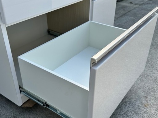 ニトリ◇キッチンボード◇幅100cm◇食器棚◇ソフトクローズ引き出し◇K632